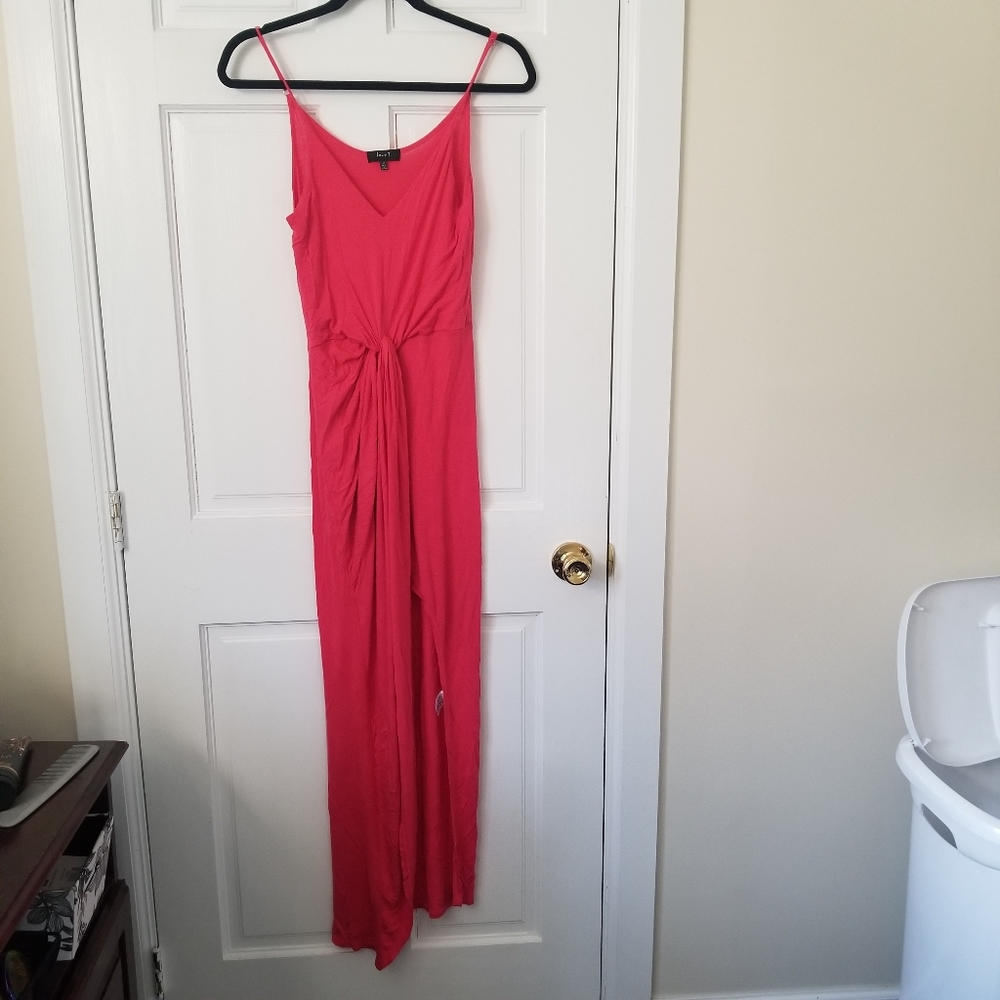 High front, low back summer dress